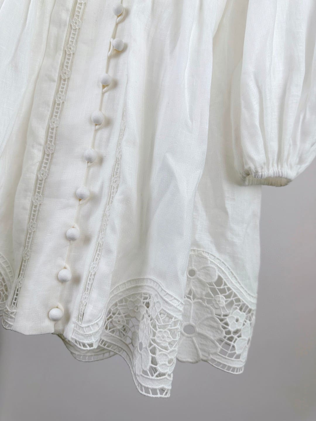 VÁY ZIMMERMANN All White Vintage Dress High Classy