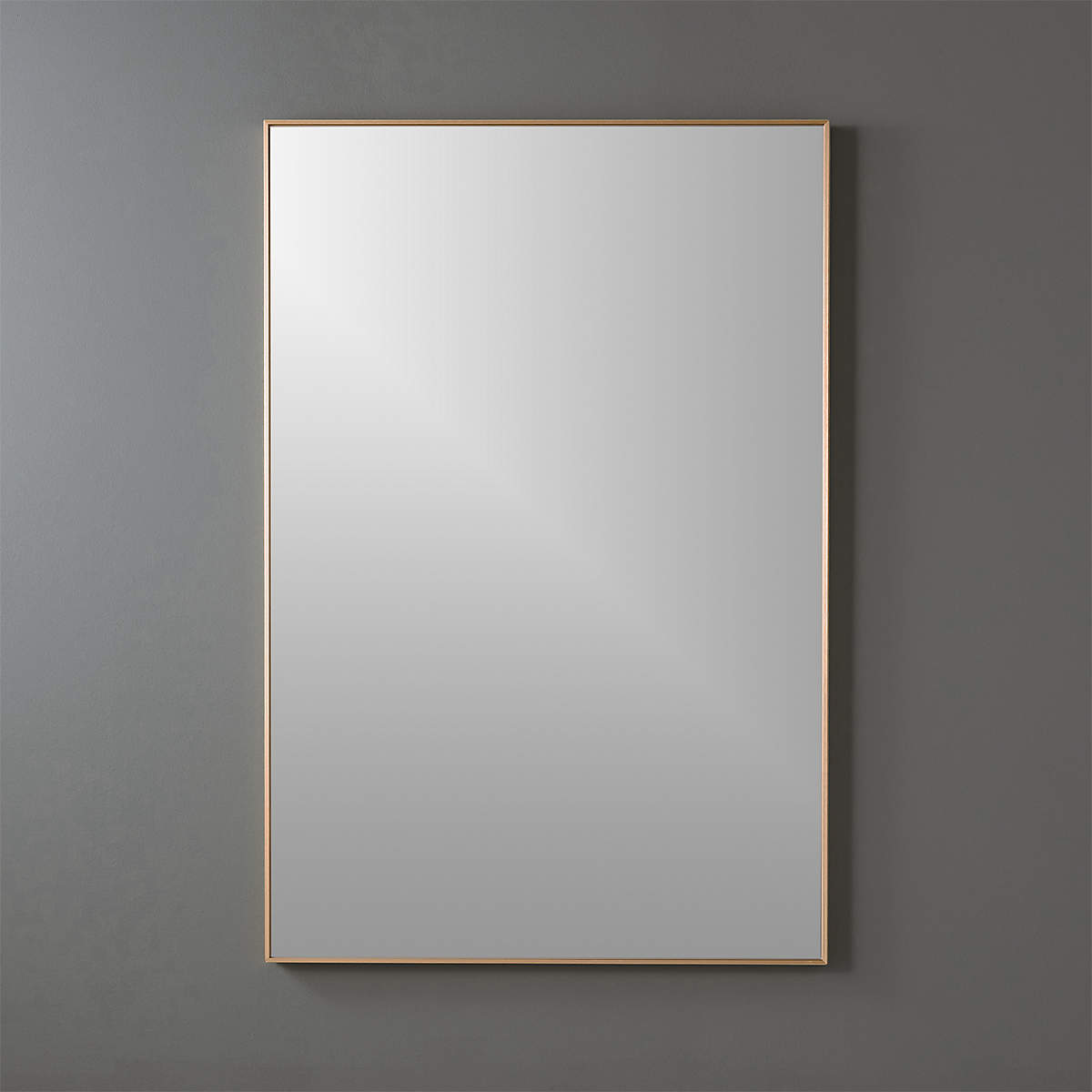 GƯƠNG ACURA BRASS RECTANGULAR WALL MIRROR