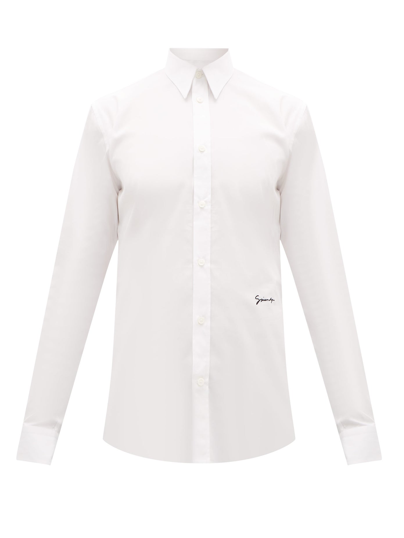 Áo sơ mi trắng Givenchy tay ngắn chữ viền ASMG01 siêu cấp like auth 99   HOANG NGUYEN STORE