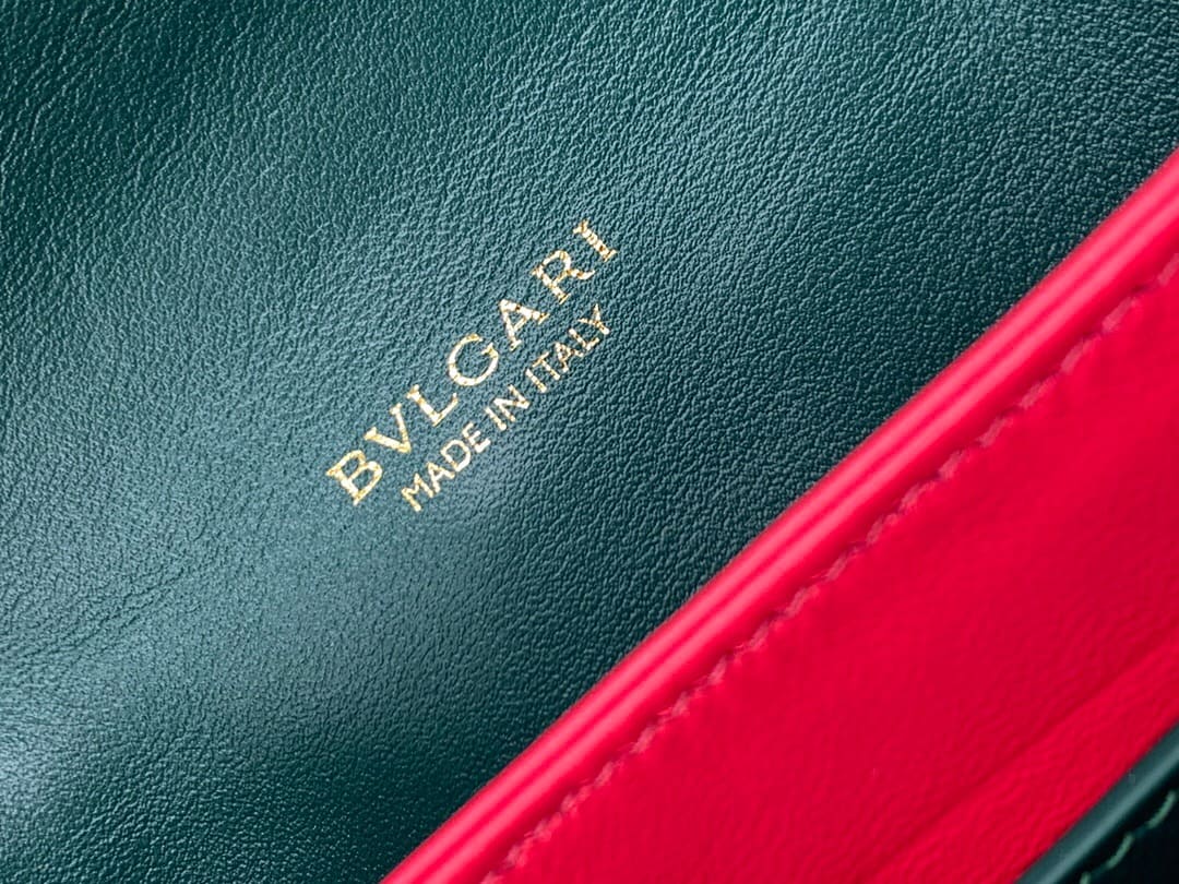 TÚI BVLGARI SERPENTI CALFSKIN GREEN