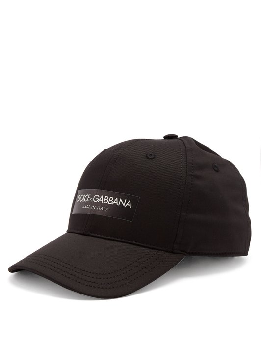 MŨ LƯỠI TRAI DOLCE&GABBANA Logo canvas cap