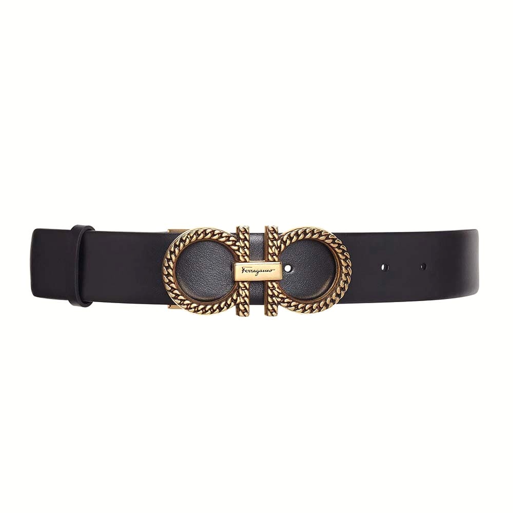 DÂY LƯNG Salvatore Ferragamo Unisex Adjustable Gancini Belt