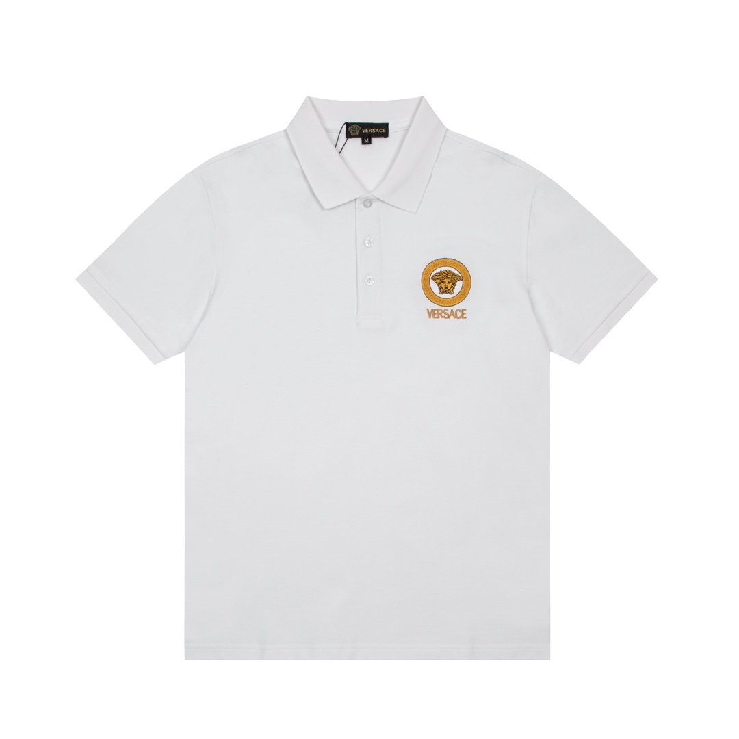ÁO VERSACE MEDUSA Logo Polo-Shirt