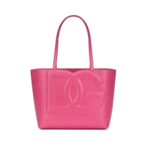 TÚI Túi Dolce Gabbana D&G Nữ Da Bê Nhỏ Logo DG Shopper-Pink