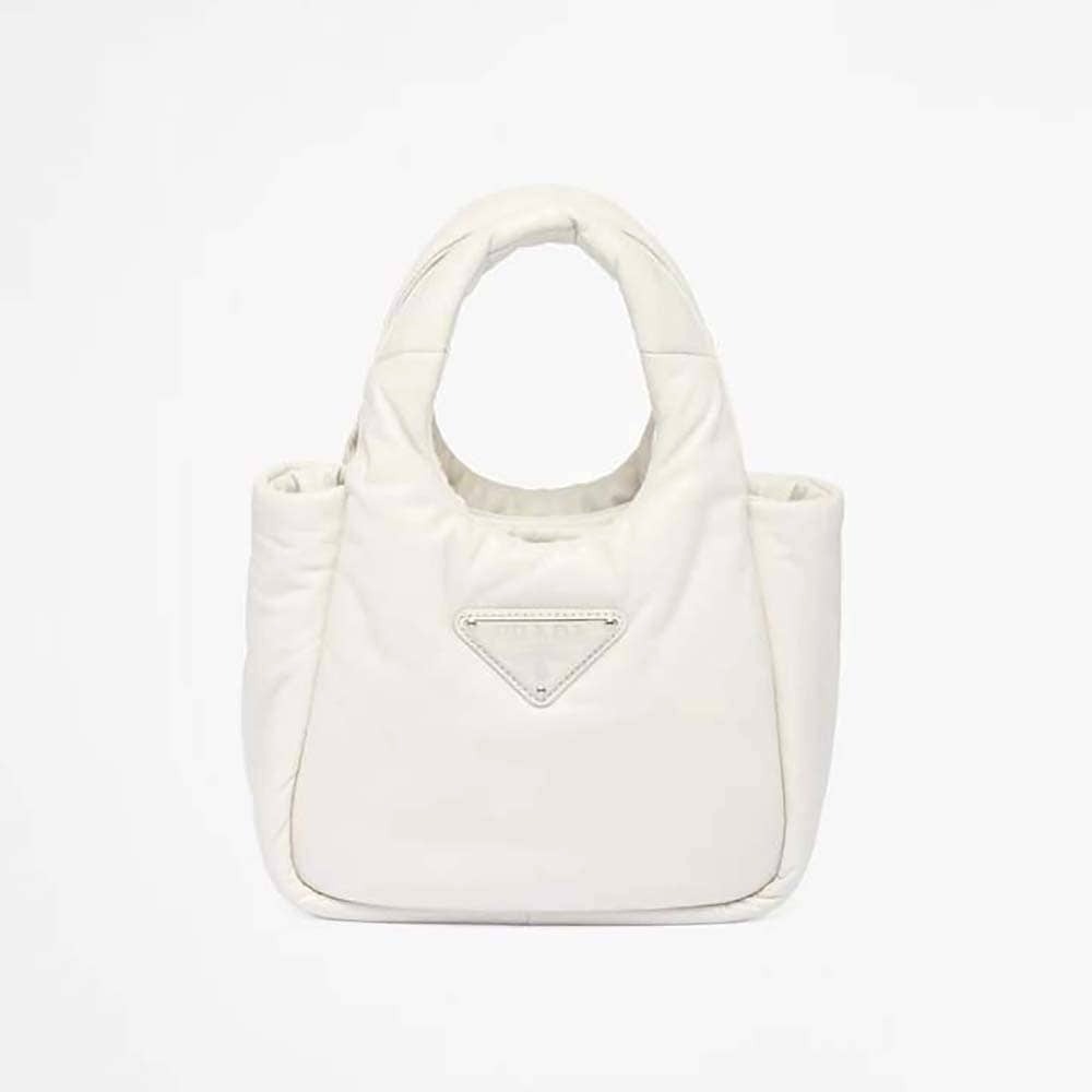 TÚI Prada Women Small Padded Prada Soft Nappa-Leather Bag-White