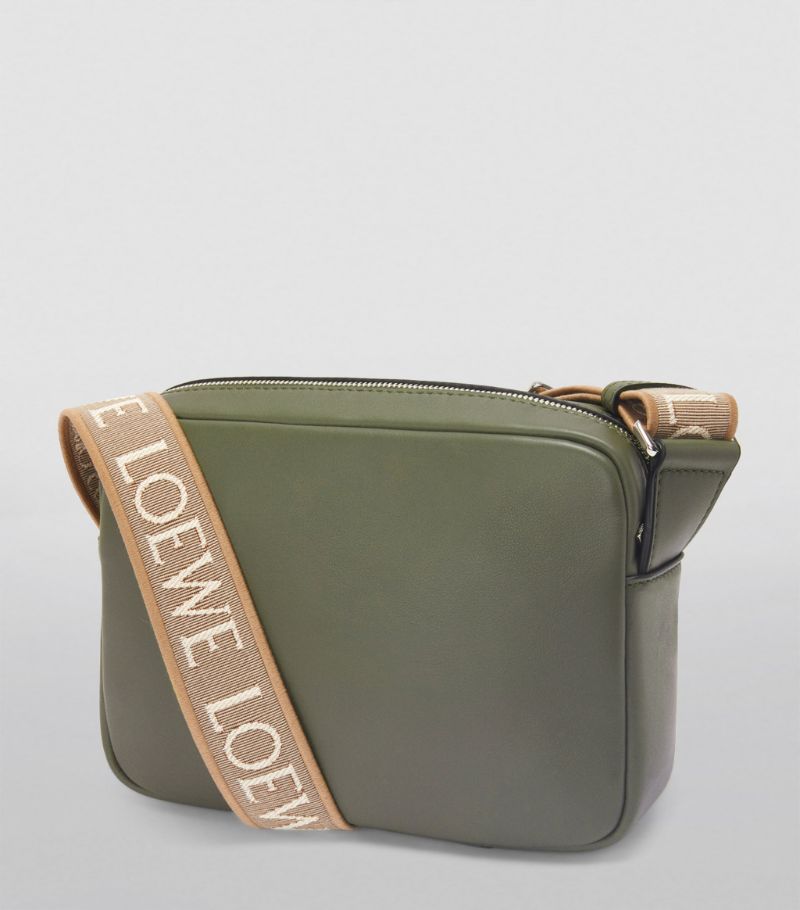 TÚI LOEWE XS Leather Military Messenger Bag