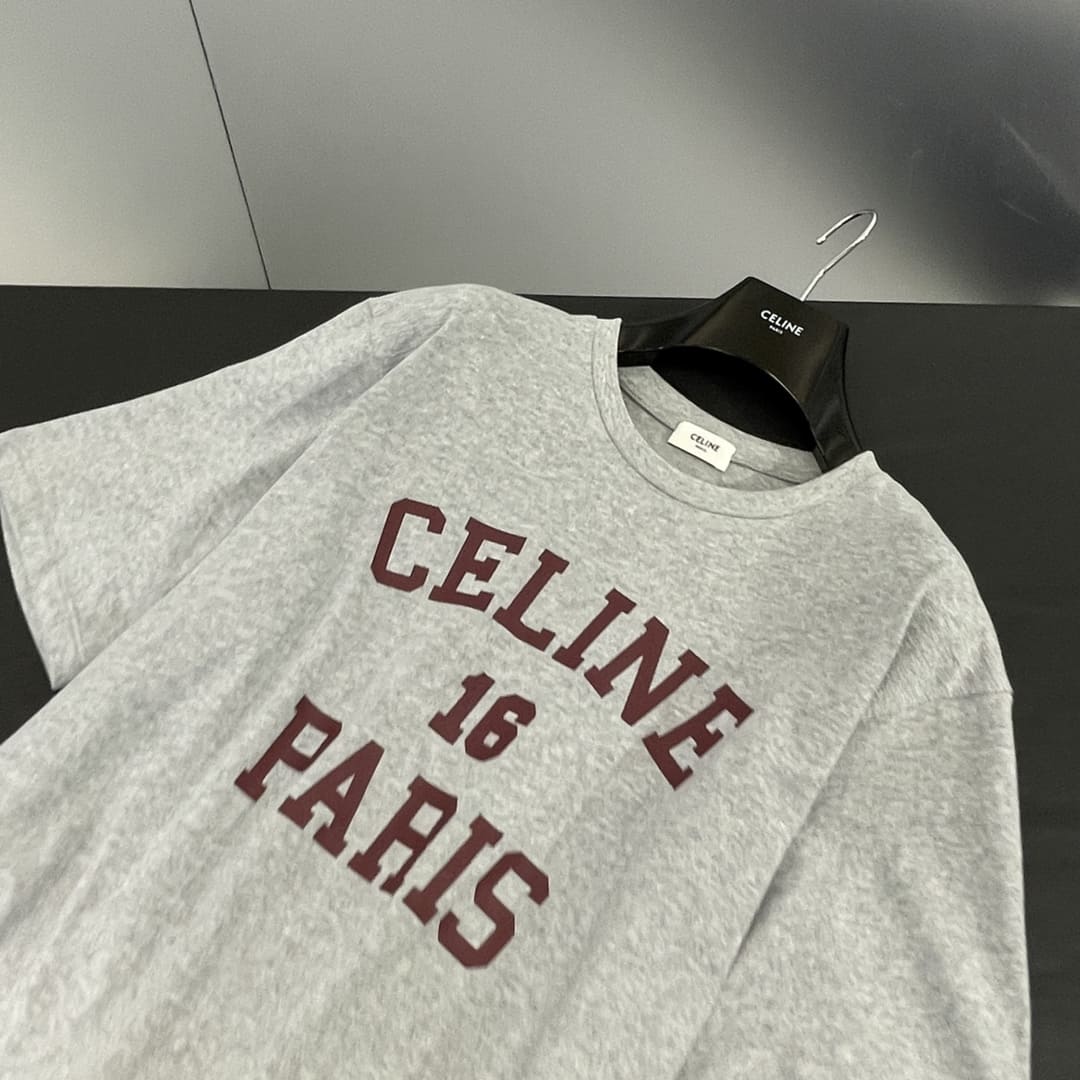 ÁO CELINE PARIS LOGO T SHIRT