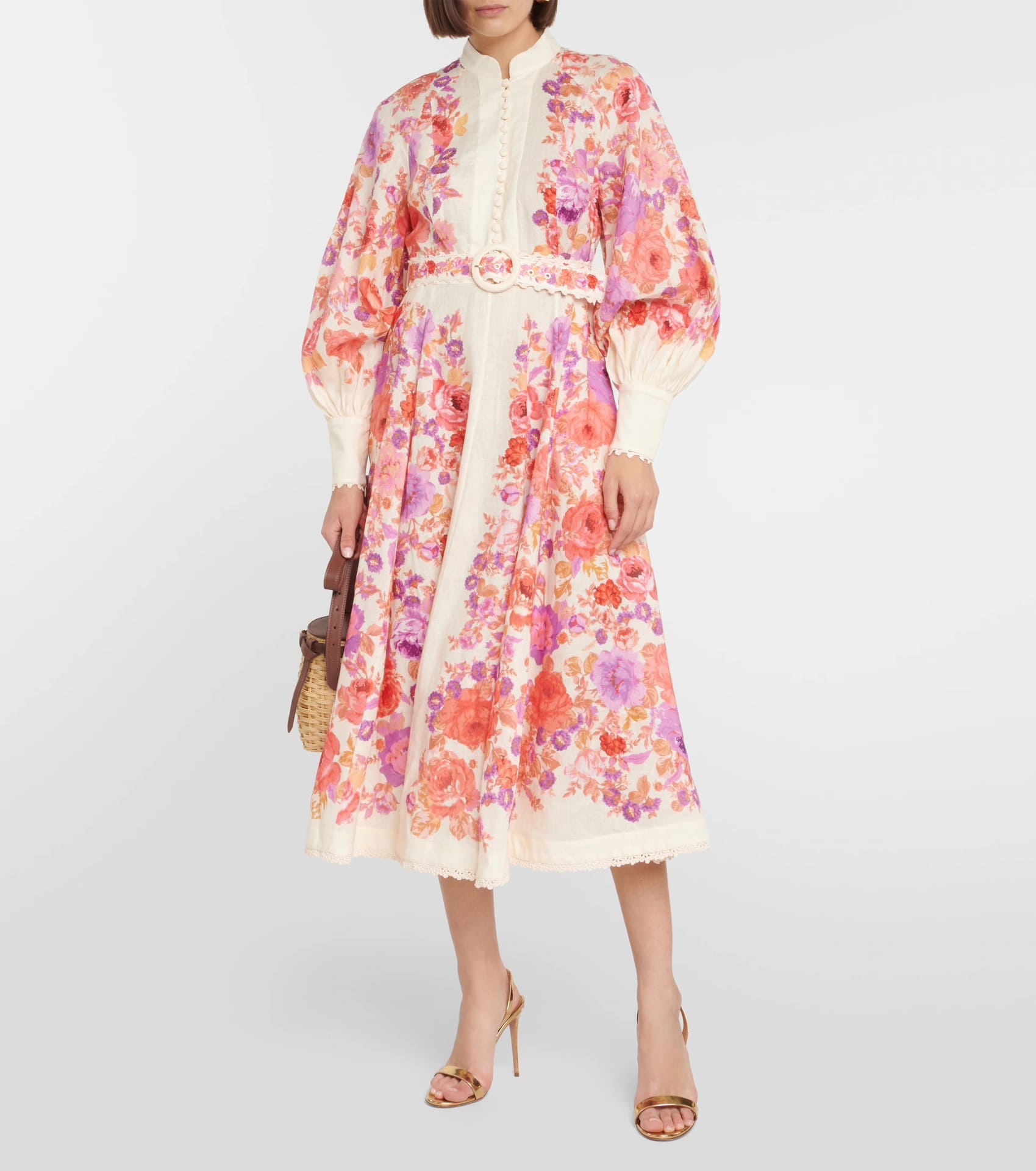 VÁY ZIMMERMANN Floral Vintage Dress