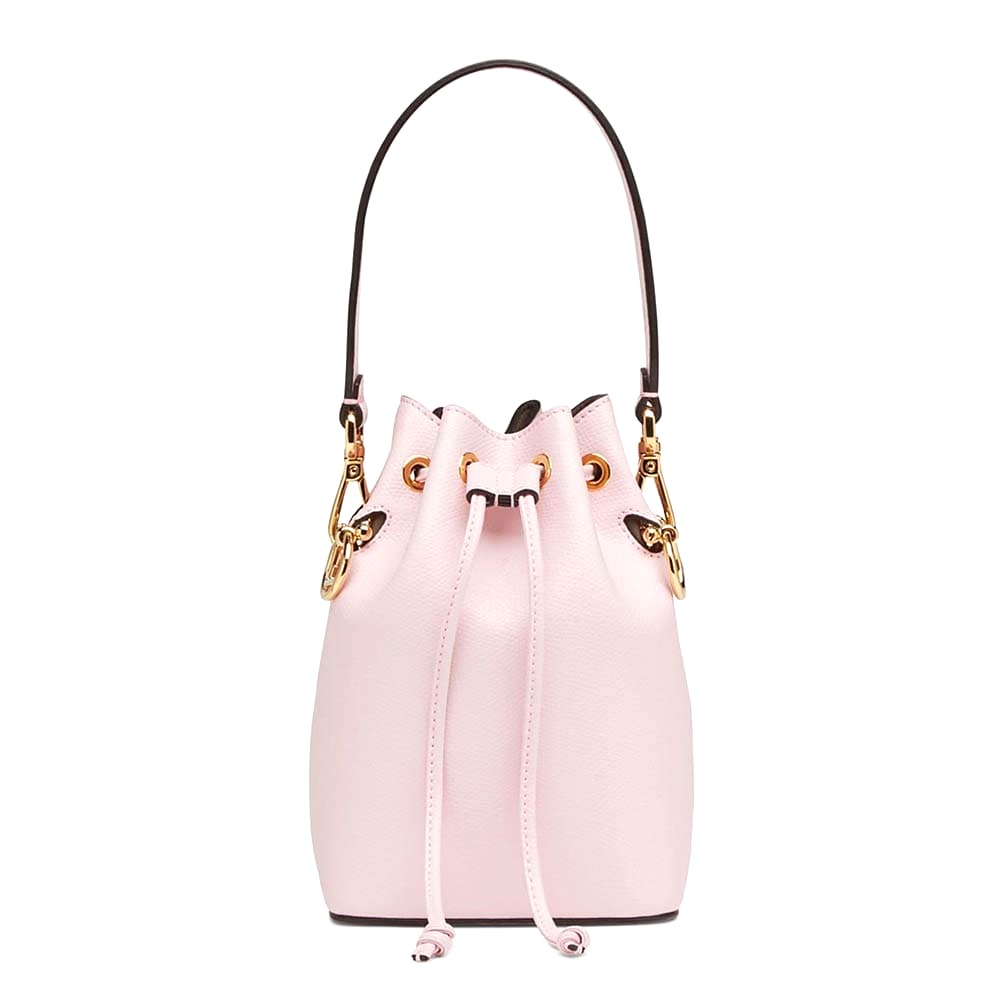 TÚI Fendi Women Mon Tresor Pink Leather Mini-Bag