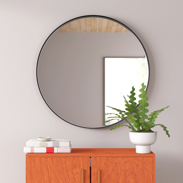 GƯƠNG SEBASTIAN Round Metal Accent Mirror