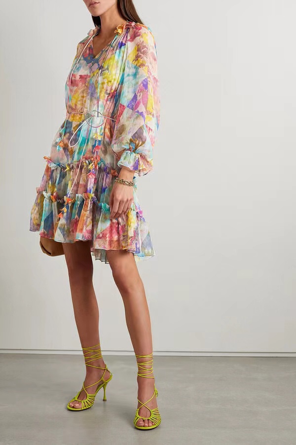 VÁY ZIMMERMANN Flower Vintage Dress