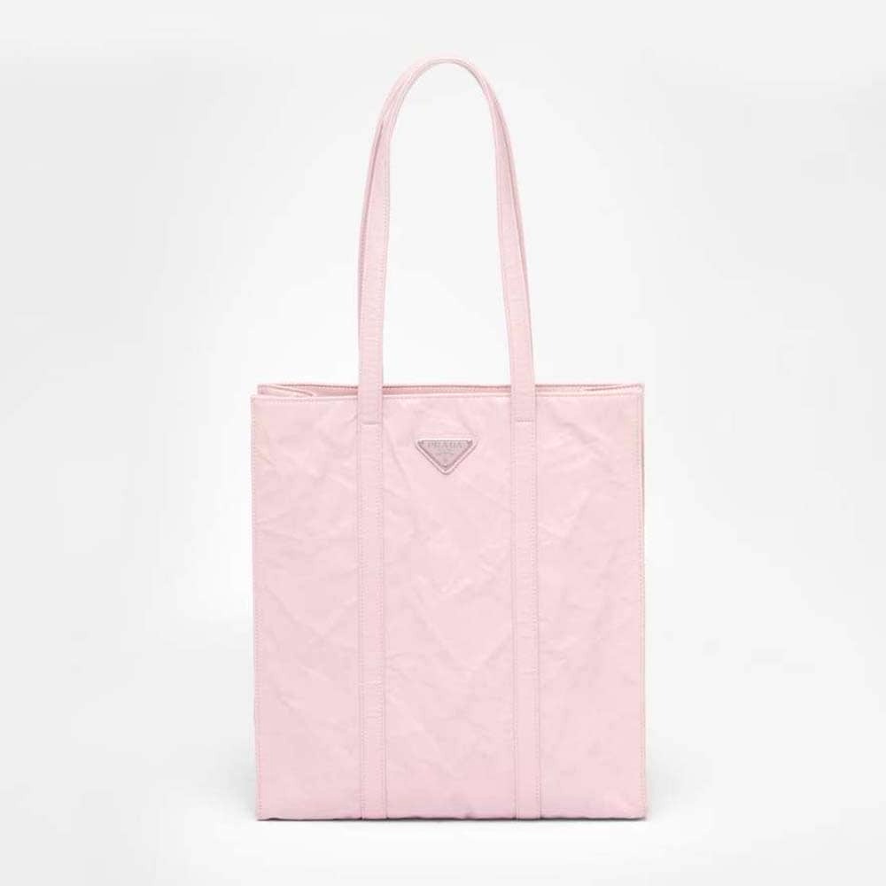 TÚI Prada Women Small Antique Nappa Leather Tote-Pink