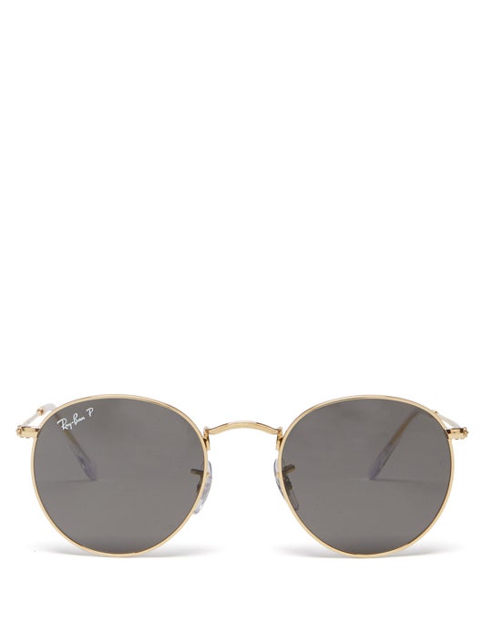 KÍNH RAYBAN Round metal sunglasses
