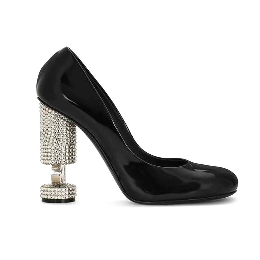 GIÀY Dolce Gabbana D&G Women Polished Calfskin Pumps