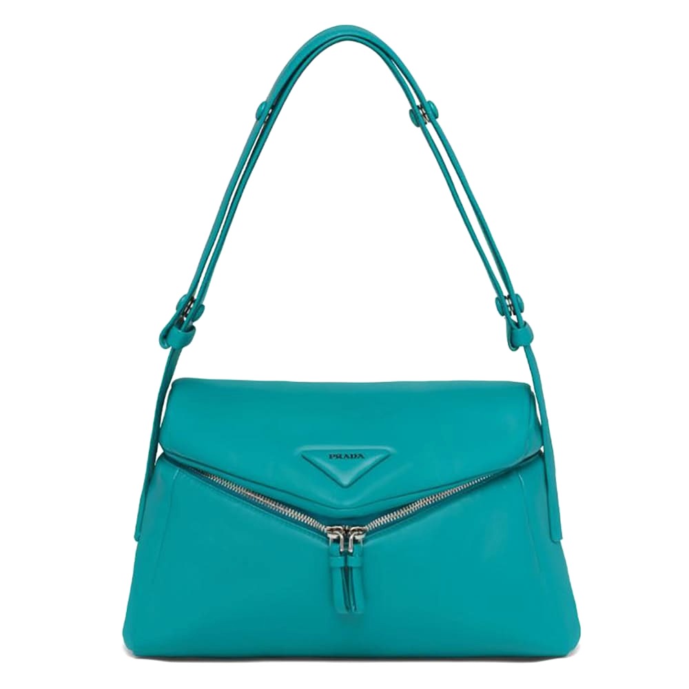 TÚI Prada Women Padded Nappa Leather Prada Signaux Bag-Black