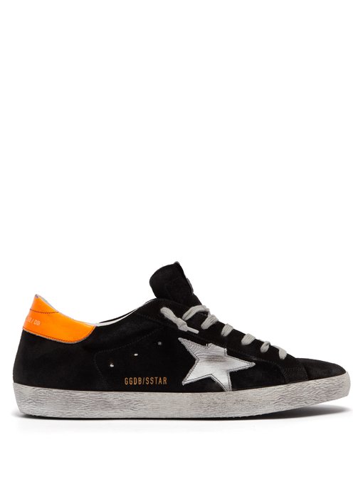 GIÀY GOLDEN GOOSE  Super Star low-top suede trainers
