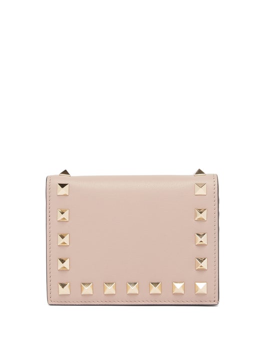 VÍ VALENTINO GARAVANI Rockstud leather bi-fold wallet