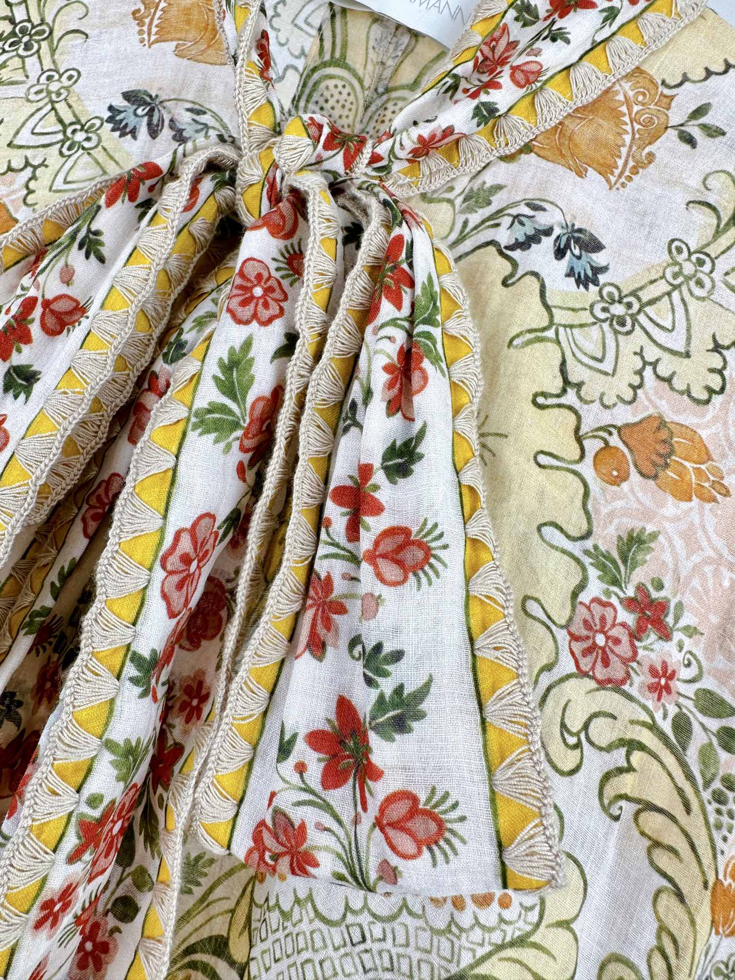 ÁO ZIMMERMANN Flower Vintage Dress