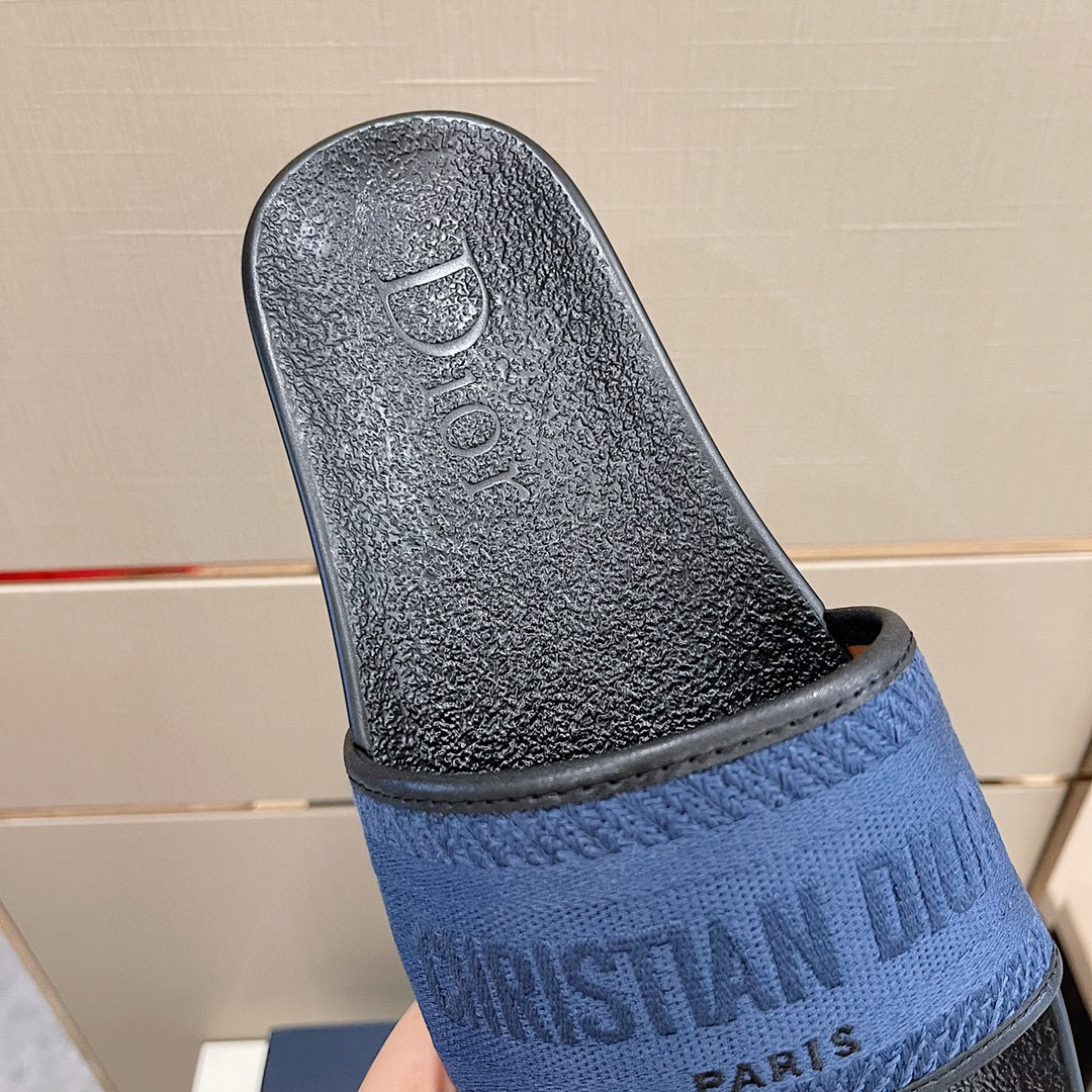 DÉP DIOR OBLIQUE MAN SLIPPER