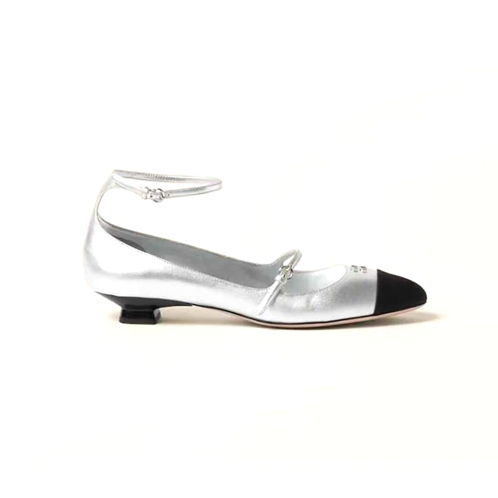 GIÀY Miu Miu Women Mordoré Nappa Leather and Grosgrain Pumps