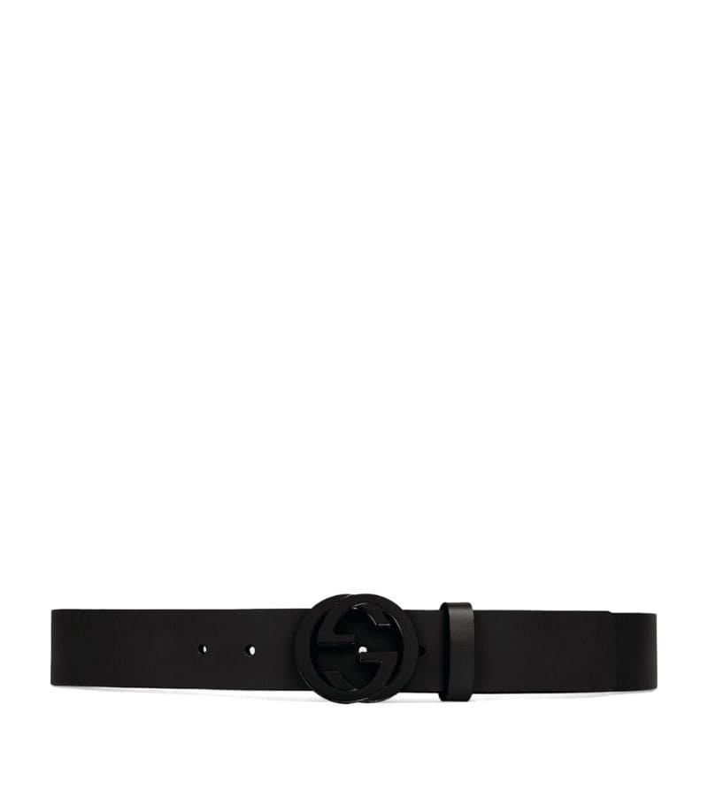 DÂY LƯNG GUCCI  Interlocking G Belt khóa đen
