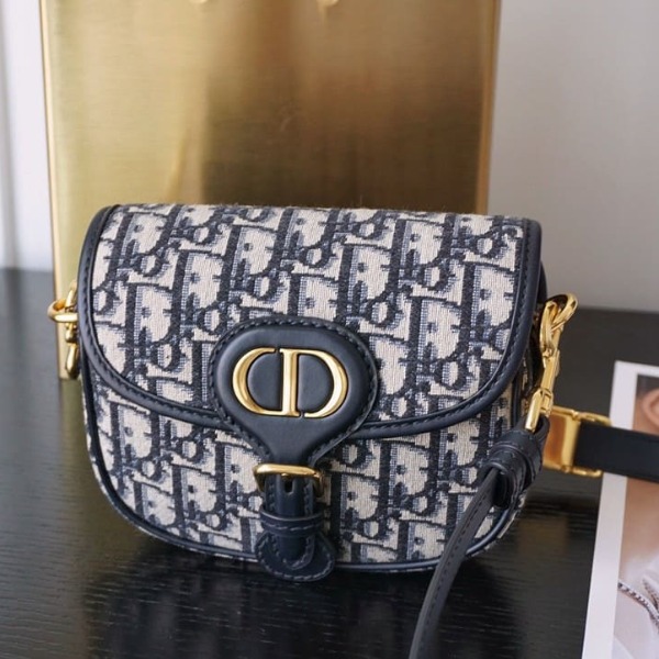 Túi Dior Bobby Women Dior Bag Oblique Calfskin 18cm