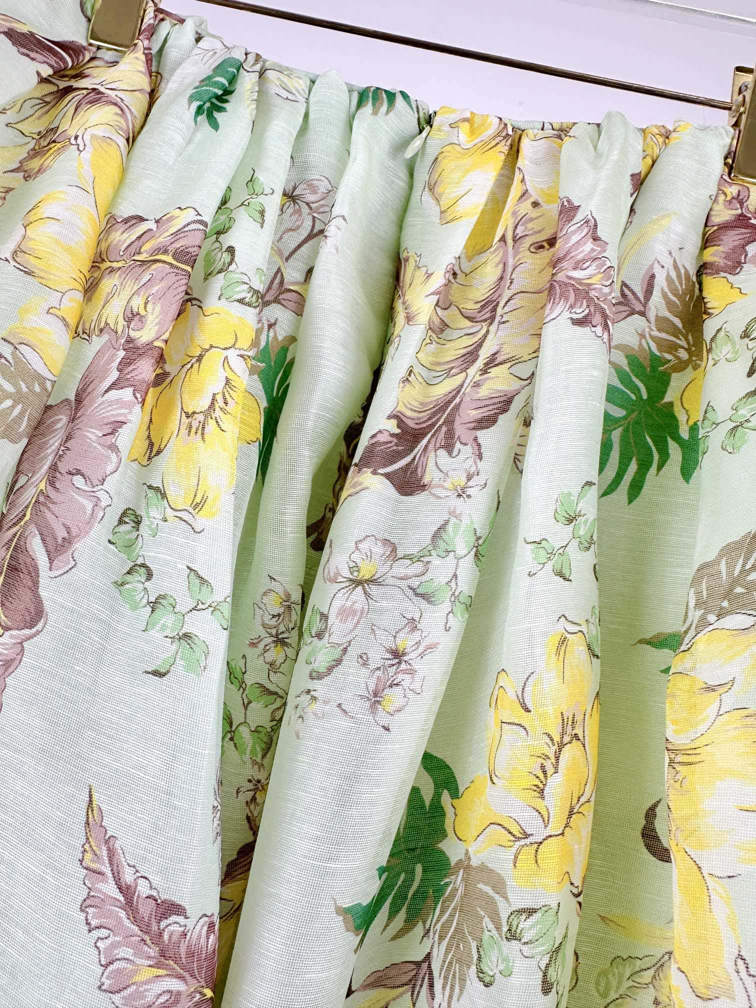 CHÂN VÁY ZIMMERMANN Flower Vintage High Classy