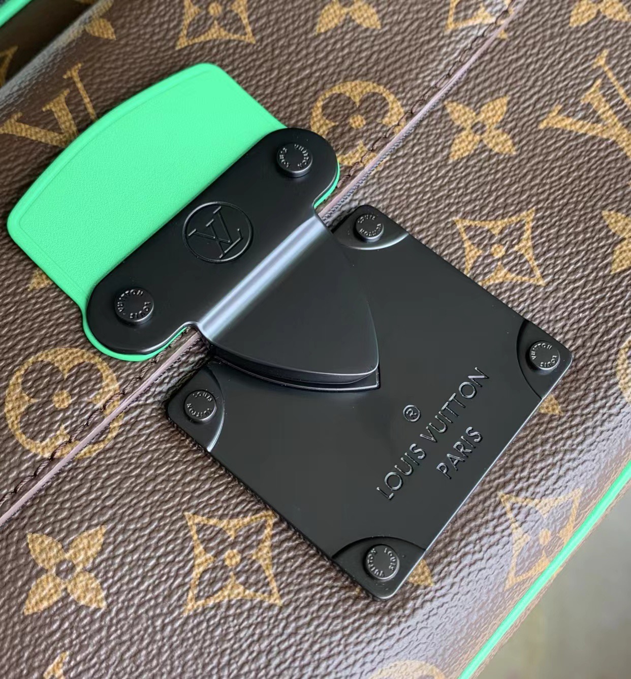 TÚI LOUIS VUITTON Monogram Macassar Virgil Abloh Messenger Bag