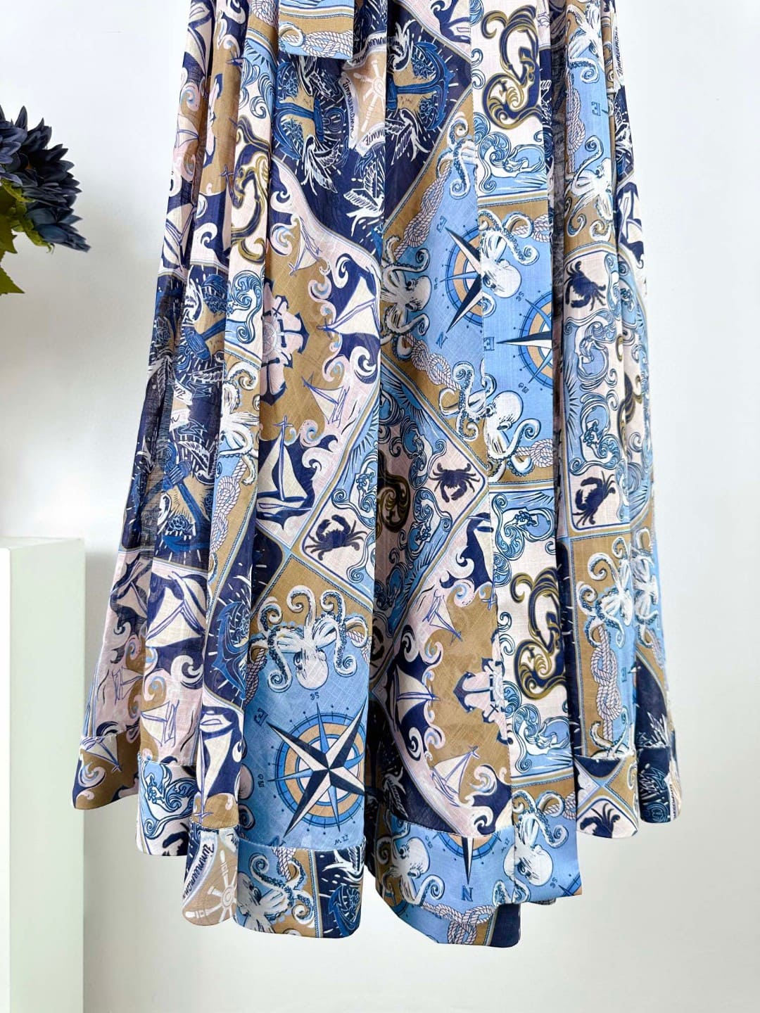 VÁY ZIMMERMANN Vintage Mediterranean Long Sleeve Long Dress High Classy