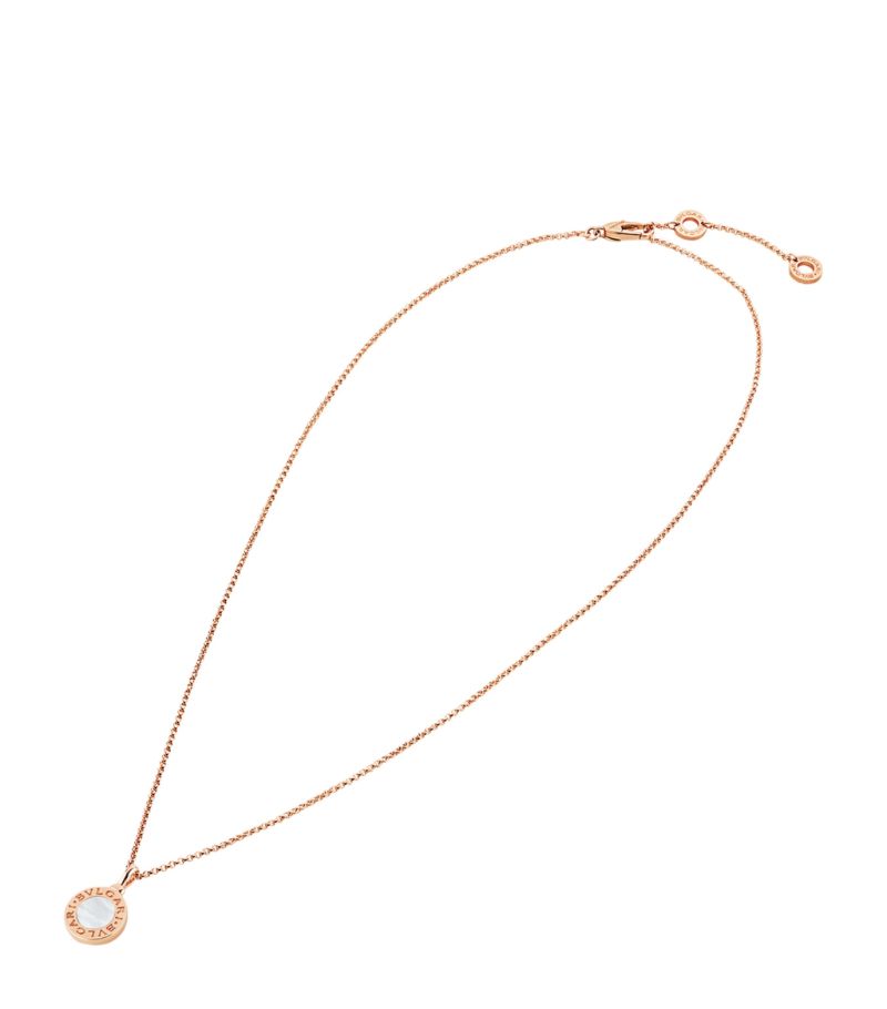 Vòng cổ BVLGARI Rose Gold and Mother-of-Pearl BVLGARI BVLGARI Necklace vàng hồng 18K