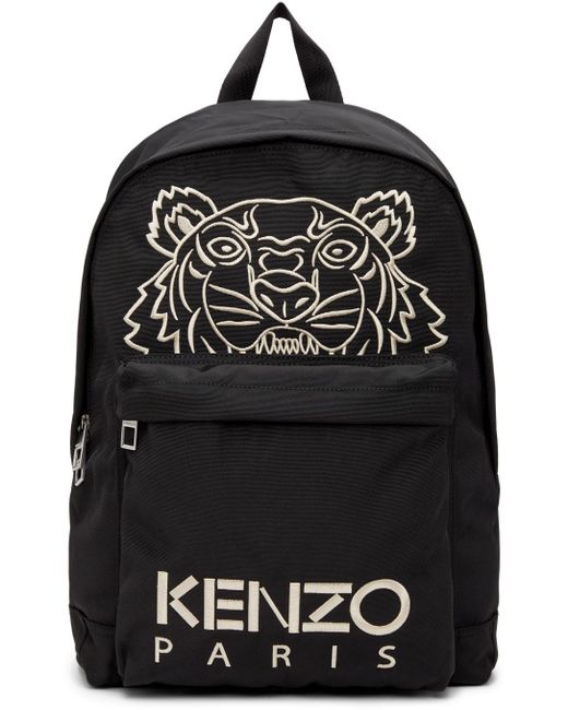 BALO Kenzo Tiger Head-embroidered backpack