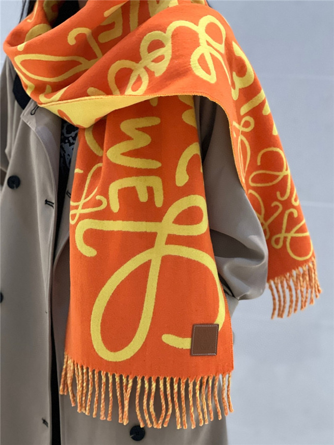 KHĂN LOEWE Cashmere scarf