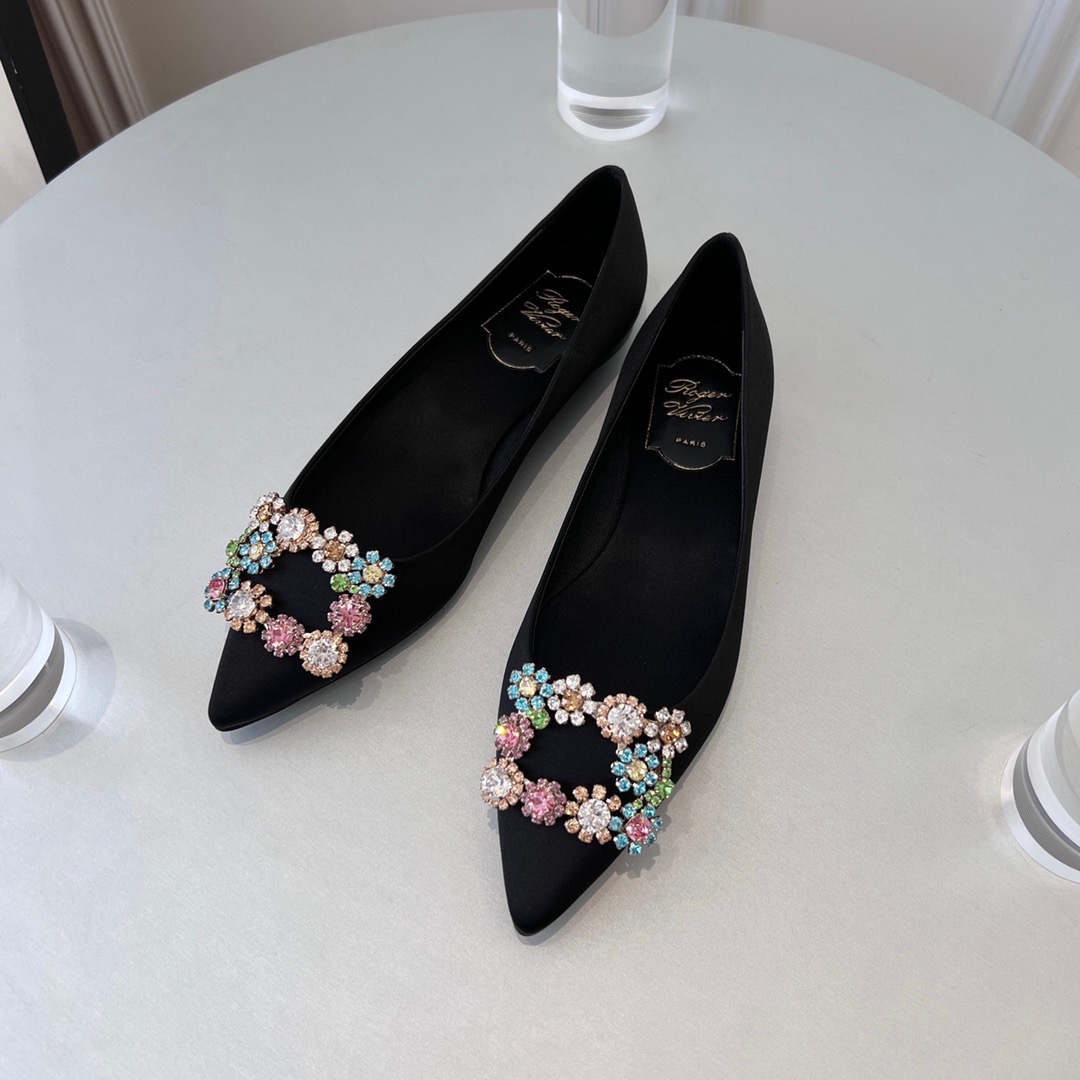 GIÀY ROGER VIVIER Bling Bling ballet flats shoes