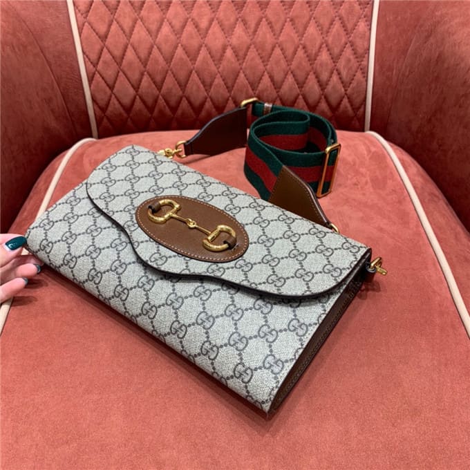 TÚI Gucci Horsebit 1955 small bag brown Top Quality