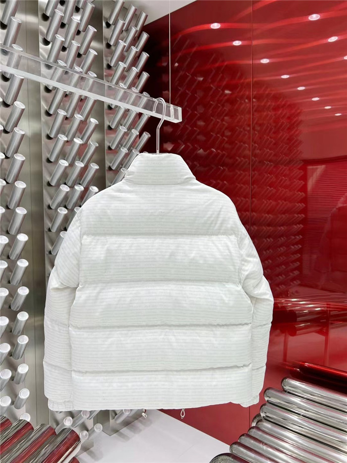 ÁO PRADA TRIANGLE LOGO DOWN JACKET