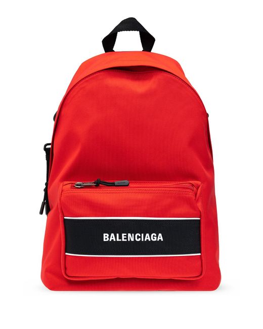 BALO BALENCIAGA Black Gradient Logo Backpack