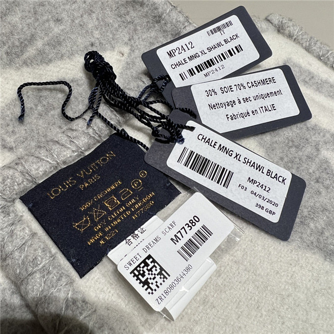 KHĂN Louis Vuitton LV Cashmere scarf