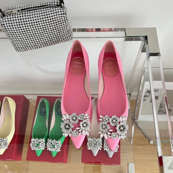 GIÀY ROGER VIVIER Bling Bling ballet flats shoes