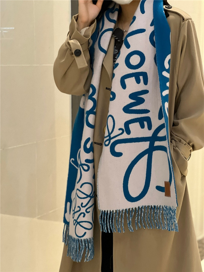 KHĂN LOEWE Cashmere scarf