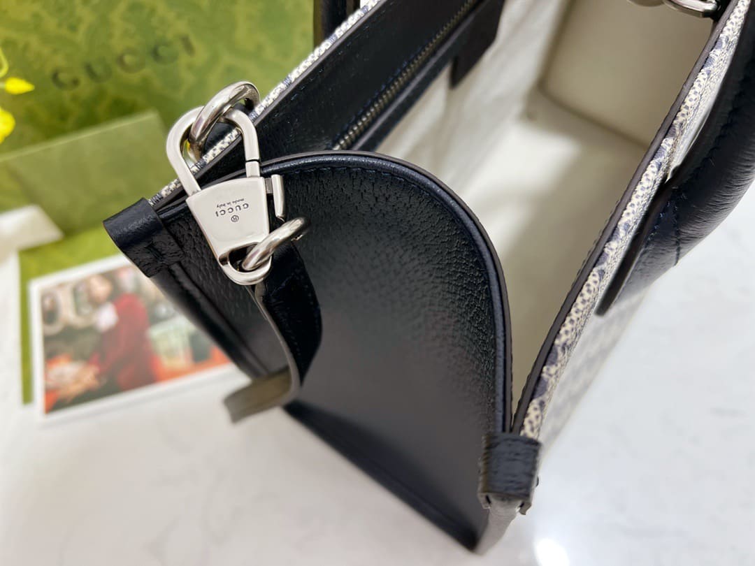 TÚI Gucci GG small tote bag blue Top Quality