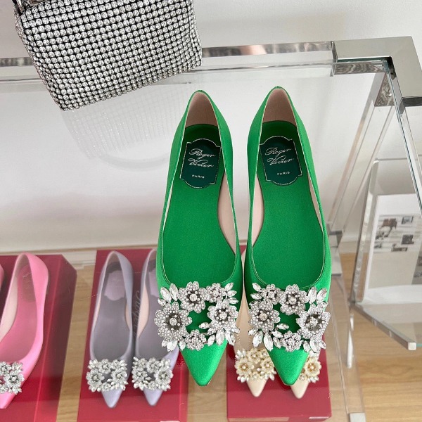 GIÀY ROGER VIVIER Bling Bling ballet flats shoes
