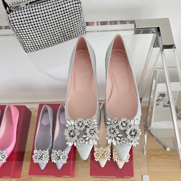 GIÀY ROGER VIVIER Bling Bling ballet flats shoes