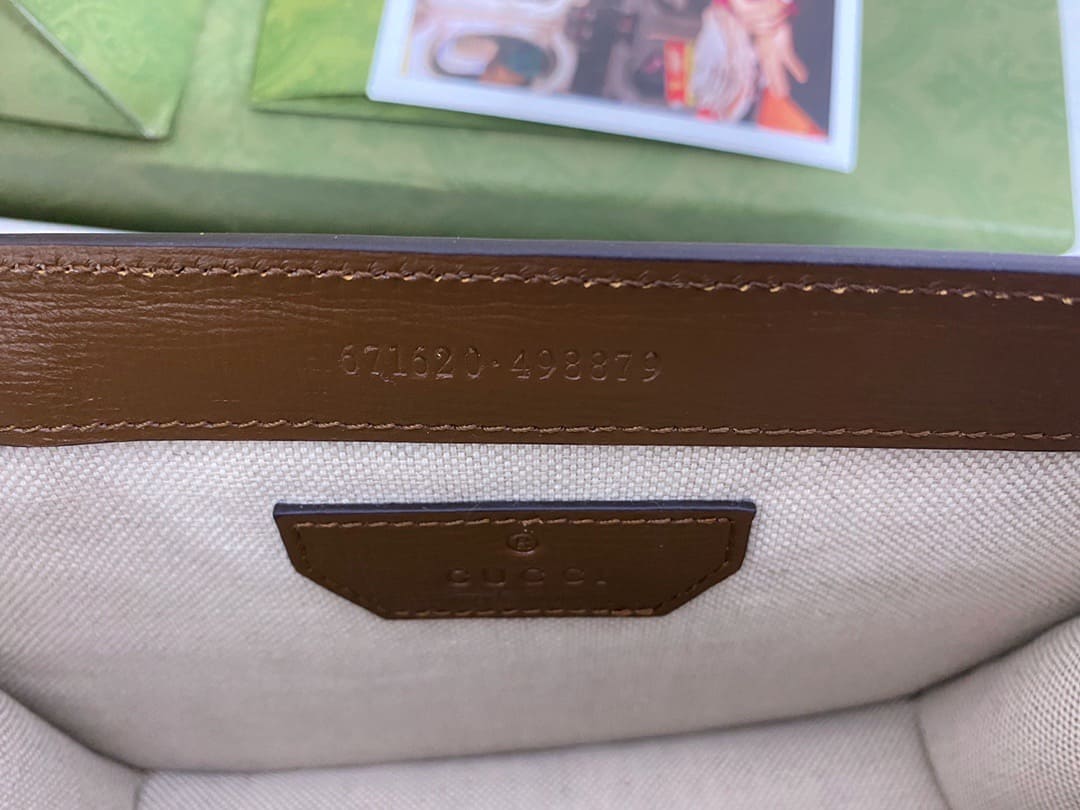 TÚI Gucci GG mini Supreme messenger bag brown Top Quality
