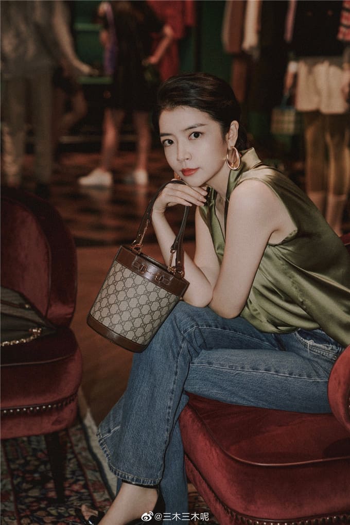 TÚI Gucci Horsebit 1955 small bucket bag brown Top Quality