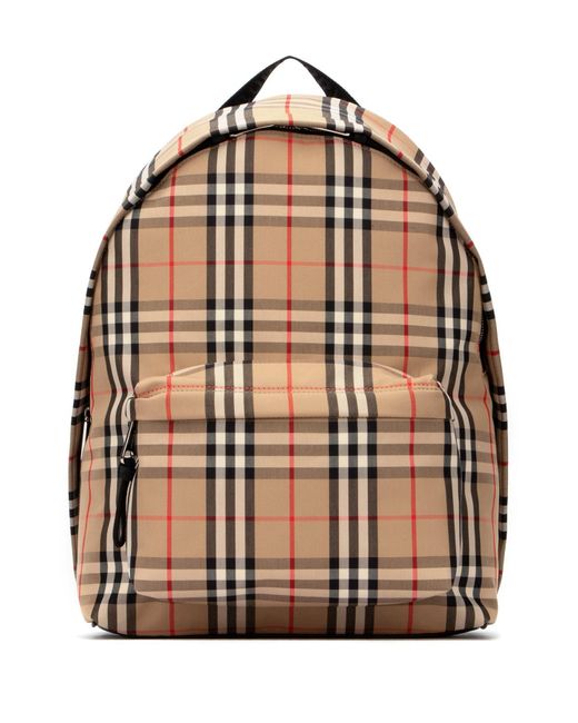 BALO Burberry Jett Vintage-check Backpack