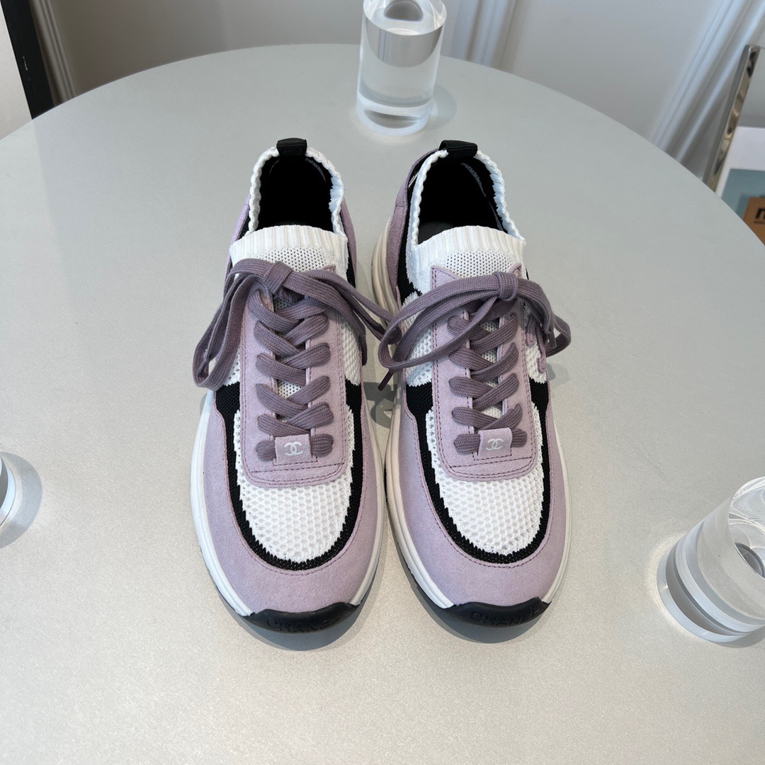 GIÀY CHANEL CC LOGO SNEAKERS shoes
