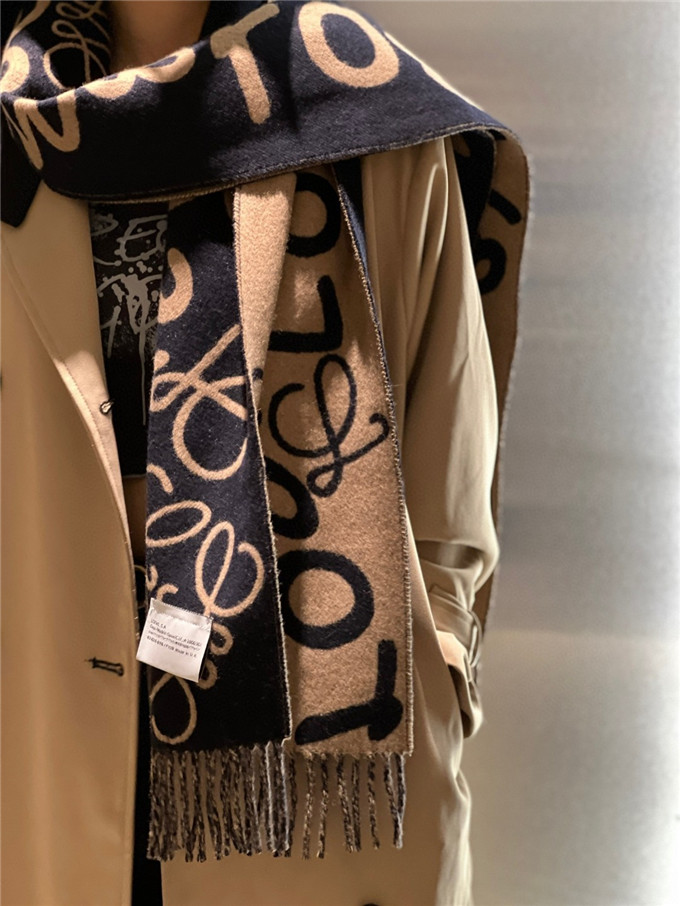 KHĂN LOEWE Cashmere scarf