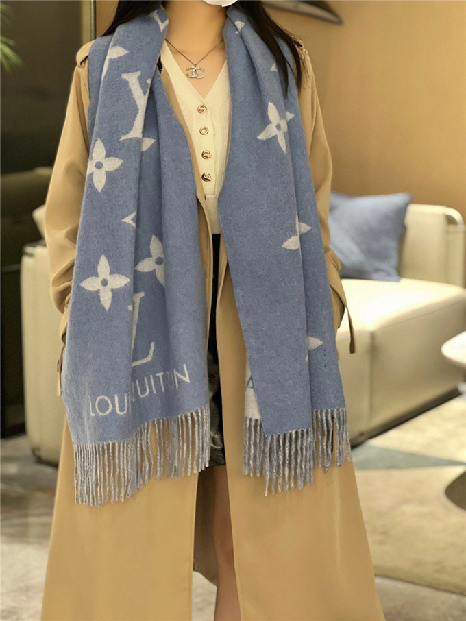 KHĂN Louis Vuitton LV Cashmere scarf