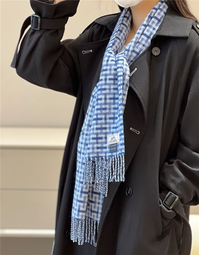 KHĂN Hermes Cashmere scarf