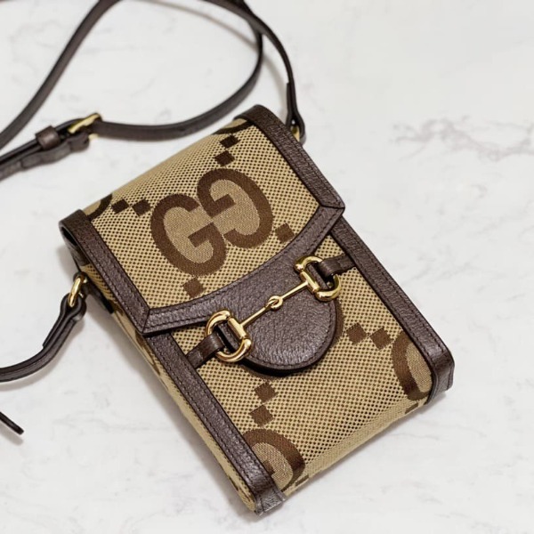 TÚI Gucci GG mini Jumbo bag brown Top Quality